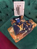 Louis Vuitton Fashion Full Logo Printed Short Sleeve Unisex Casual Loose Shorts Set