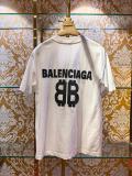 Balenciaga Classic Foam Logo Printed Short Sleeve Unisex Casual Loose T-shirt
