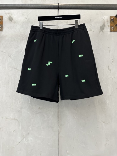 Balenciaga 26SS Fashion Embroidery 520 Valentine's Day Shorts Couple Casual Versatile Sports Pants