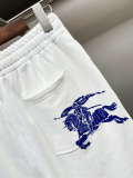 Burberry Classic War Horse Printed Shorts Unisex Loose Casual Sports Pants