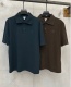 Loewe 26SS Unisex Classic Embroidered Logo Casual Versatile Polo Shirt