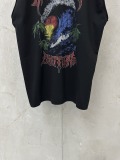Balenciaga 26SS Fashion Wave Coconut Tree Print Oversize Sleeveless Tank Top