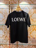 Loewe Fashion Logo Printed Short Sleeve Couple Casual Loose T-shirt