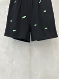 Balenciaga 26SS Fashion Embroidery 520 Valentine's Day Shorts Couple Casual Versatile Sports Pants