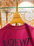 Loewe Fashion Logo Printed Short Sleeve Couple Casual Loose T-shirt