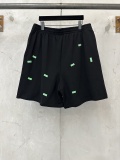 Balenciaga 26SS Fashion Embroidery 520 Valentine's Day Shorts Couple Casual Versatile Sports Pants