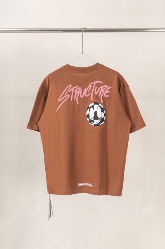 Chrome Hearts 26SS Fashion Foam Printed T-shirt Unisex Casual Oversize Short Sleeve