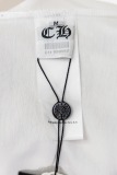 Chrome Hearts Fashion 3D Printed T-shirt Couple Casual Oversize Short Sleeve