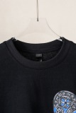Chrome Hearts Fashion 3D Printed T-shirt Couple Casual Oversize Short Sleeve