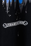 Chrome Hearts Fashion 3D Printed T-shirt Couple Casual Oversize Short Sleeve