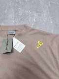 Balenciaga 26SS Fashion 520 Stickers Round Neck T-shirt Unisex Casual Oversize Short Sleeve