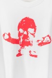 Chrome Hearts Fashion 3D Printed T-shirt Couple Casual Oversize Short Sleeve