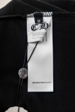 Chrome Hearts Fashion Hot Diamond Horseshoe Cross T-shirt Couple Casual Oversize Short Sleeve