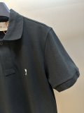 Ami Paris Classic Love Embroidered Casual Versatile Short Sleeve Polo Shirt