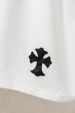 Chrome Hearts Classic Embroidered Washed Shorts Unisex Casual Versatile Sports Shorts