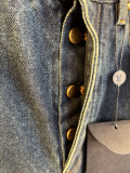 Louis Vuitton 26SS Fashion Curled Legs Logo Jacquard Jeans