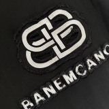 Balenciaga 26SS Fashion Patchwork Embroidered Short Sleeve Couple Casual Loose T-shirt