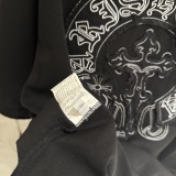 Chrome Hearts 26SS Fashion Patch Embroidered Short Sleeve Couple Casual Loose T-shirt