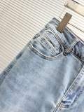 Prada 26SS Classic Triangle Logo Versatile Casual Cowboy Half Skirt