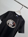 Burberry 26SS Classic Embroidered War Horse Short Sleeve Women Casual Round Neck T-shirt