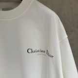 Dior Fashion Logo Printed Short Sleeve Unisex Casual Loose T-shirt
