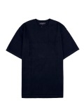 Louis Vuitton Fashion Hollow Letter Knitted Round Neck Short Sleeve