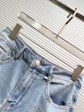 Prada 26SS Classic Triangle Logo Versatile Casual Cowboy Half Skirt