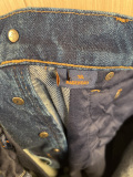 Louis Vuitton 26SS Fashion Curled Legs Logo Jacquard Jeans