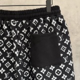 Louis Vuitton 26SS Couple Classic Versatile Full Logo Casual Shorts