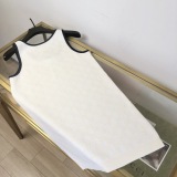 Gucci Women's Fashion Full Jacquard Knitted Dress