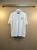 Louis Vuitton 26SS Fashion Embroidered Logo Pin Knitted Short Sleeve