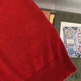 Gucci Fashion Versatile Embroidered GG Wool Knitted Polo Shirt
