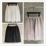 Dior 26SS Couple's Classic Versatile Full Logo Casual Shorts