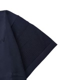 Louis Vuitton Fashion Hollow Letter Knitted Round Neck Short Sleeve