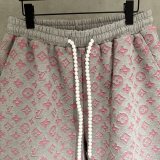 Louis Vuitton 26SS Couple Classic Versatile Full Logo Casual Shorts
