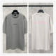 Balenciaga 26SS Fashion Embroidered Logo Short Sleeve Unisex Casual Oversize T-shirt