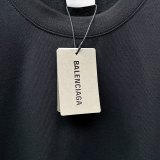 Balenciaga 26SS Fashion 520 Stickers Embroidered T-shirt Unisex Casual Oversize Short Sleeve