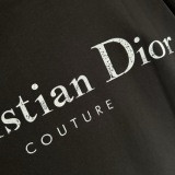 Dior Fashion Logo Printed Short Sleeve Unisex Casual Loose T-shirt