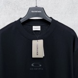 Balenciaga 26SS Fashion Embroidery Logo Graffiti Short Sleeve Unisex Casual Oversize T-shirt