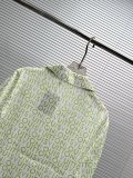 Louis Vuitton Fashion Mulberry Silk Logo Printed Casual Collar Short Sleeved Shirt