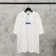 Balenciaga 26SS Fashion Melted Logo Printed T-shirt Unisex Versatile Oversize Short Sleeve