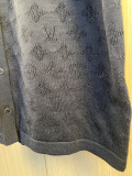 Louis Vuitton 26SS Fashion Logo Hollow Short Sleeve Knitted Polo Shirt