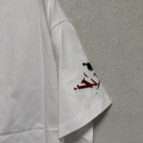 Louis Vuitton Fashion Graffiti Letter Printed Short Sleeve Unisex Casual Round Neck T-shirt