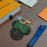 Louis Vuitton Couple Fashion Versatile Mickey Keychain Bag Pendant