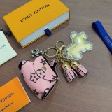Louis Vuitton Couple Fashion Versatile Year of the Horse Limited Edition Keychain Bag Pendant Wallet