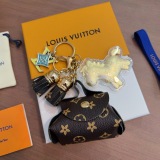 Louis Vuitton Couple Fashion Versatile Year of the Horse Limited Edition Keychain Bag Pendant Wallet