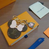 Louis Vuitton Couple Fashion Versatile Mickey Keychain Bag Pendant