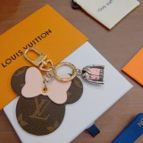 Louis Vuitton Couple Fashion Versatile Mickey Keychain Bag Pendant