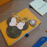 Louis Vuitton Couple Fashion Versatile Mickey Keychain Bag Pendant