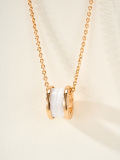 Bvlgari B.zero1Rock Couple Classic Fashion Versatile Ceramic Necklace